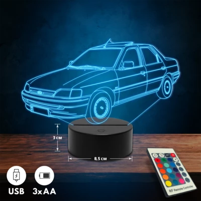 Ford Orion autós 3D Led lámpa
